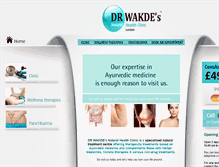 Tablet Screenshot of dr-wakde.com